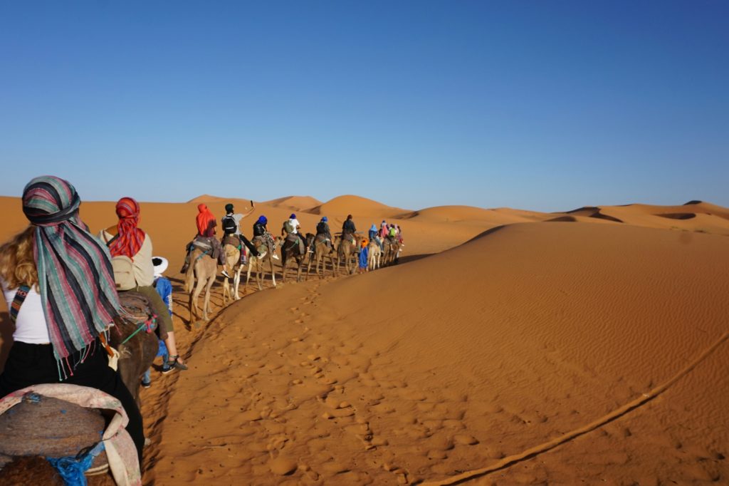 4 days desert tour from Marrakech to Merzouga
